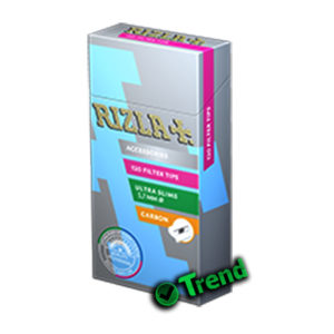 RIZLA FILTRI CARBONE ATTIVO ULTRA SLIM 5,7 MM (in cannuccia) – Trend Srl